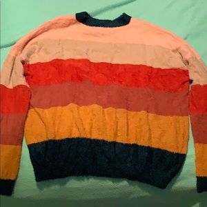 Oversized warm colored Sweater
